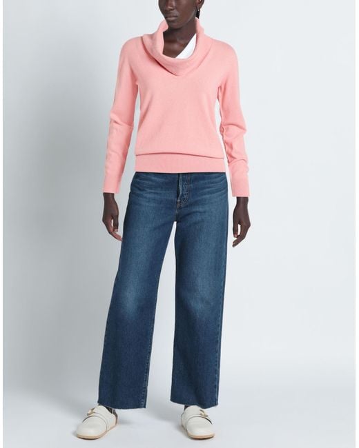 LEFT END Pink Turtlenecks