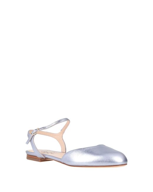 Agl Attilio Giusti Leombruni White Sky Ballet Flats Leather