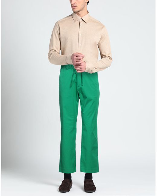 Daniele Alessandrini Green Pants for men