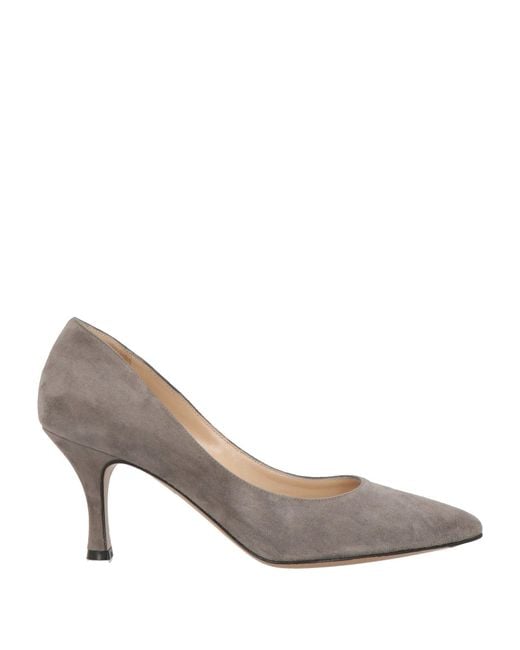 Antonio Barbato Gray Pumps