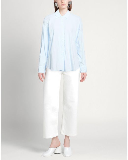 Xirena White Sky Shirt Cotton