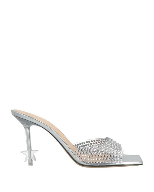 Mach & Mach White Sandals