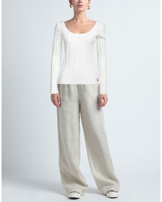 Pullover Pinko de color White