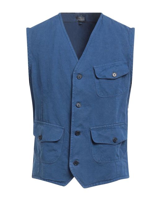 B.D. Baggies Blue Waistcoat for men