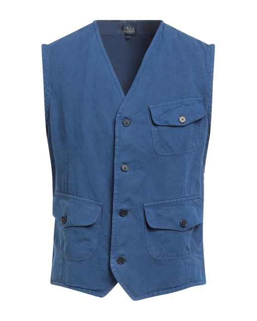 B.D. Baggies Blue Waistcoat for men