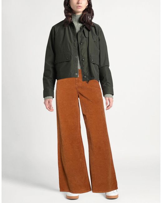 Nenette Brown Pants Cotton, Elastane