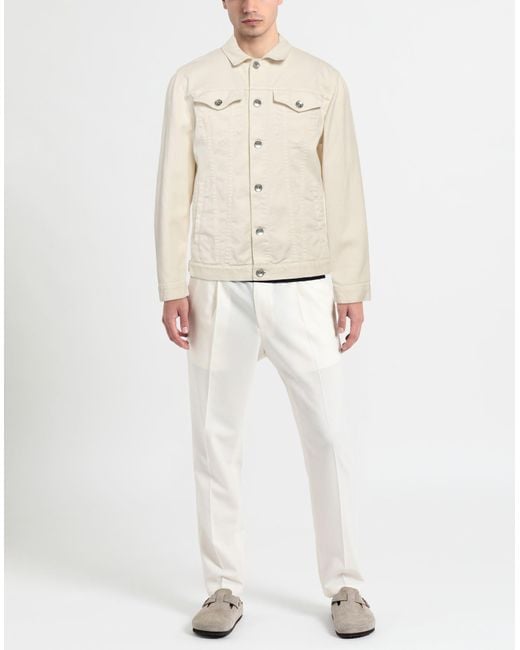 Brunello Cucinelli Natural Denim Outerwear for men