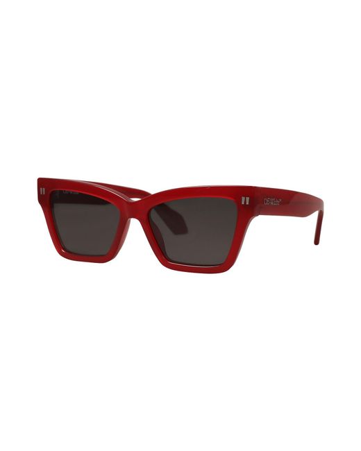 Off-White c/o Virgil Abloh Red Sunglasses