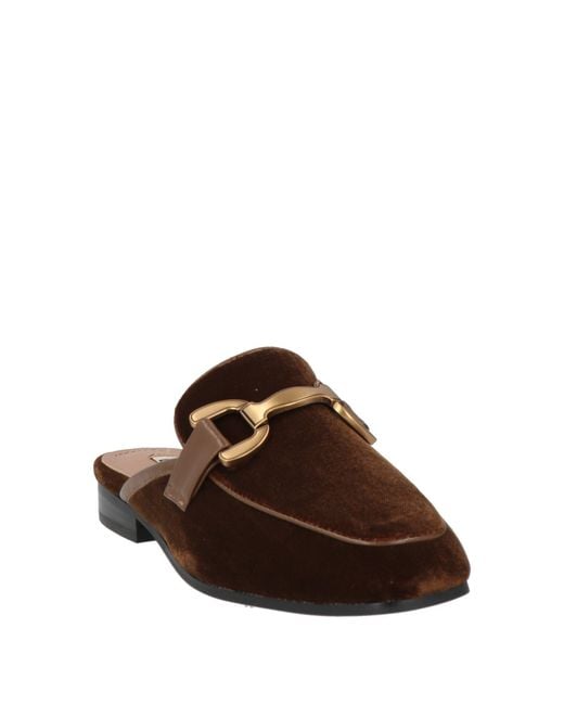 Bibi Lou Brown Mules & Clogs