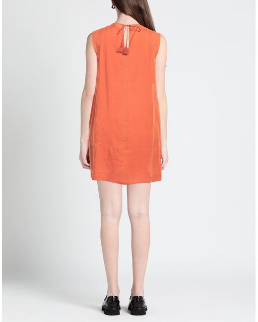 Marella Orange Mini Dress