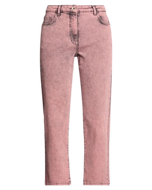 Patrizia Pepe Pink Jeans Cotton, Elastane