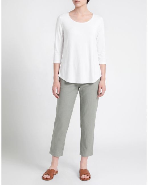 Joseph Ribkoff White Top Polyester, Elastane