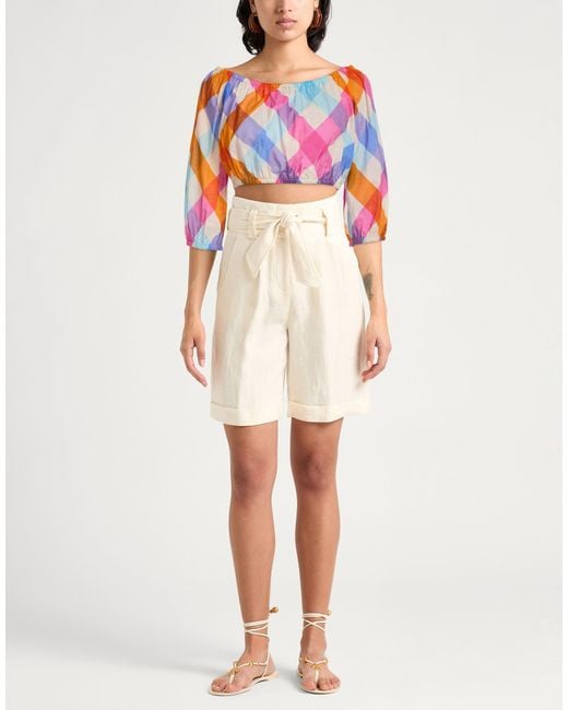 Top Suoli de color White
