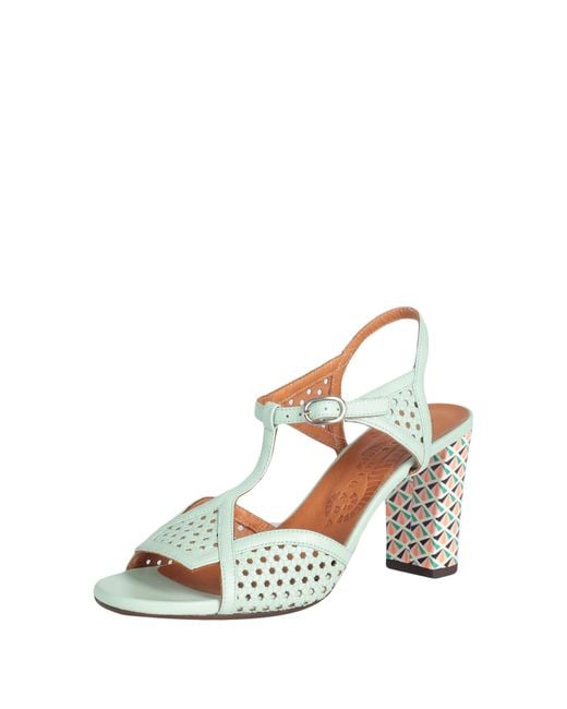 Chie Mihara Metallic Sandals