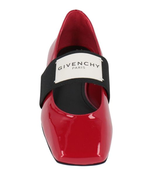 Givenchy Red Ballet Flats