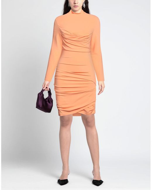 Off-White c/o Virgil Abloh Orange Midi Dress