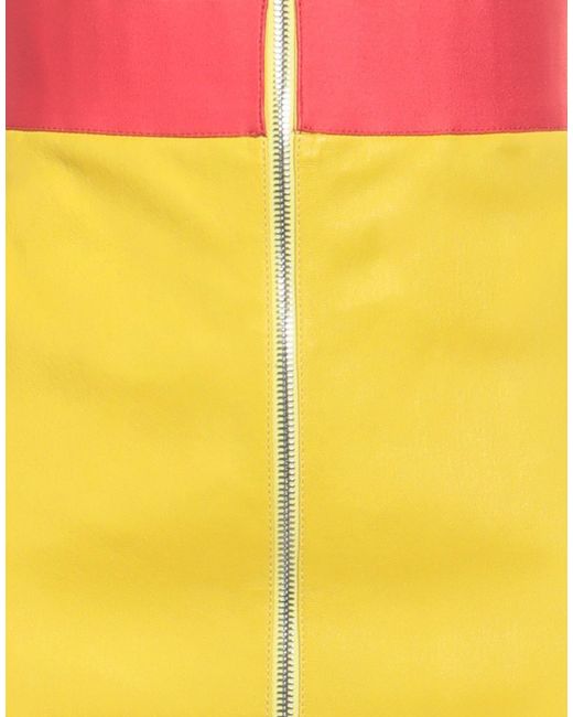 Jitrois Yellow Mini Dress