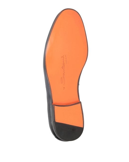 Santoni Gray Loafer for men