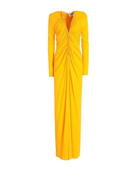 Maison Rabih Kayrouz Yellow Maxi Dress