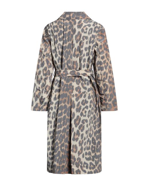 Ganni Gray Jacke, Mantel & Trenchcoat