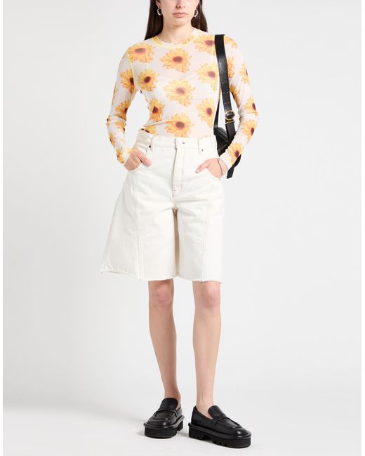 J.W. Anderson Metallic T-Shirt Recycled Polyester, Elastane