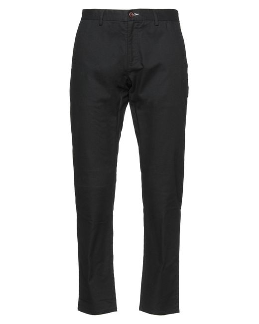 GANT Cotton Trouser in Black for Men | Lyst