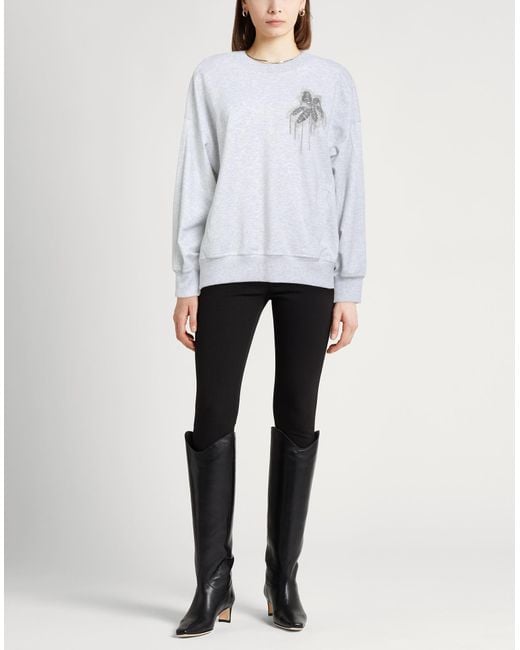 Brunello Cucinelli Gray Sweatshirt