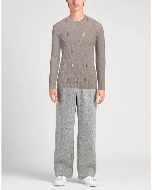Alpha Studio Gray Jumper for men