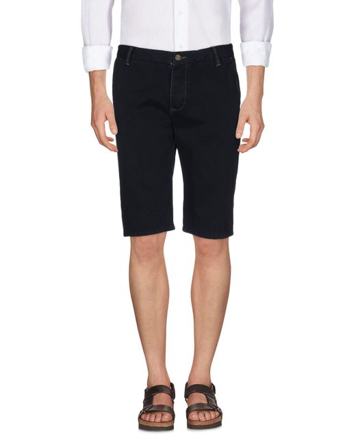 Bermudas Blauer de hombre de color Black