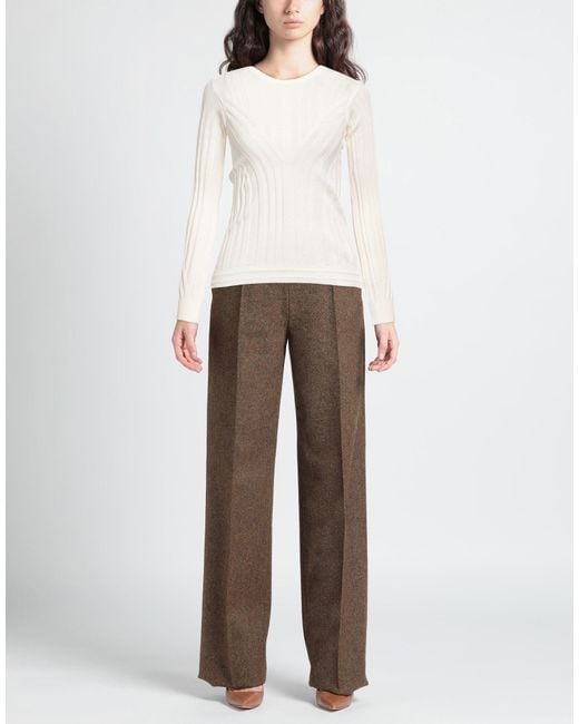 Pullover High en coloris White
