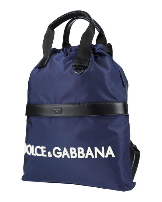 Dolce & Gabbana Blue Rucksack for men