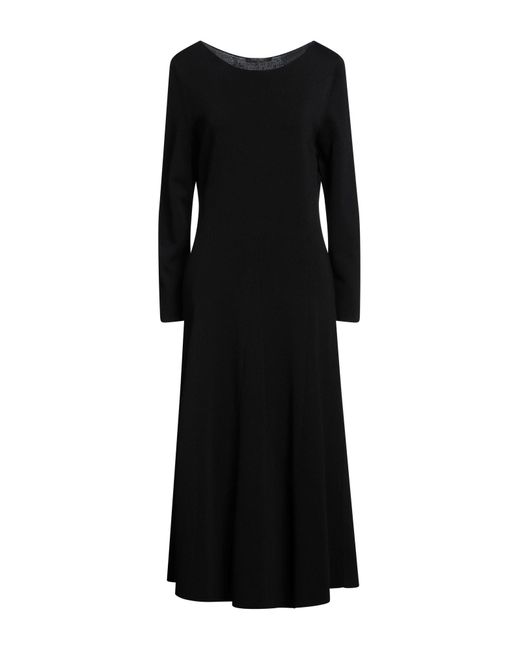 Marina Rinaldi Black Midi Dress