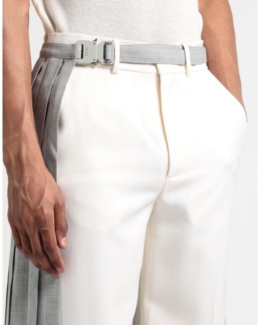 Dior Gray Belt Virgin Wool for men