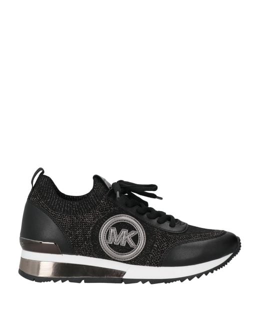 MICHAEL Michael Kors Black Sneakers Textile Fibers, Synthetisches Material