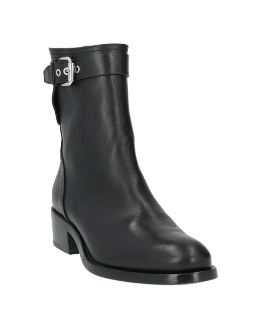 Agl Attilio Giusti Leombruni Black Ankle Boots Leather
