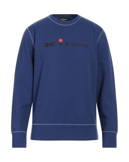 Kiton Blue Sweatshirt for men