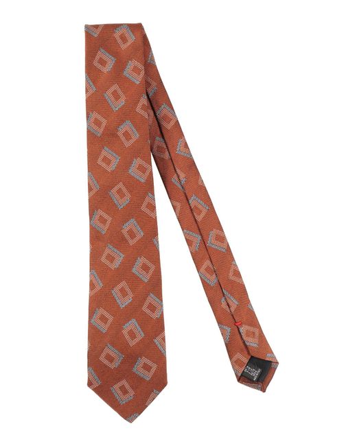 Fiorio Brown Ties & Bow Ties for men