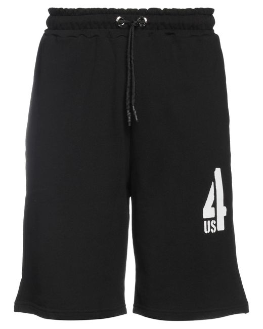 Cesare Paciotti Black Shorts & Bermuda Shorts for men