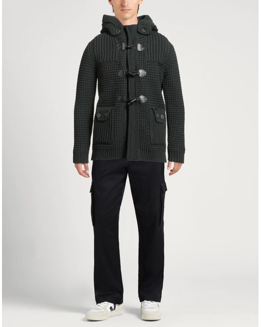 Bark Black Coat for men