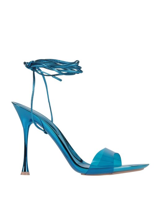 Gianvito Rossi Blue Sandals