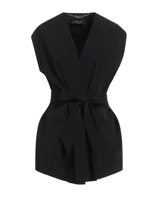 Clips Black Waistcoat