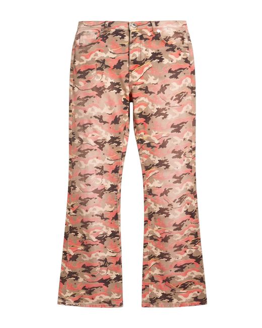 Off-White c/o Virgil Abloh Red Jeans Cotton for men