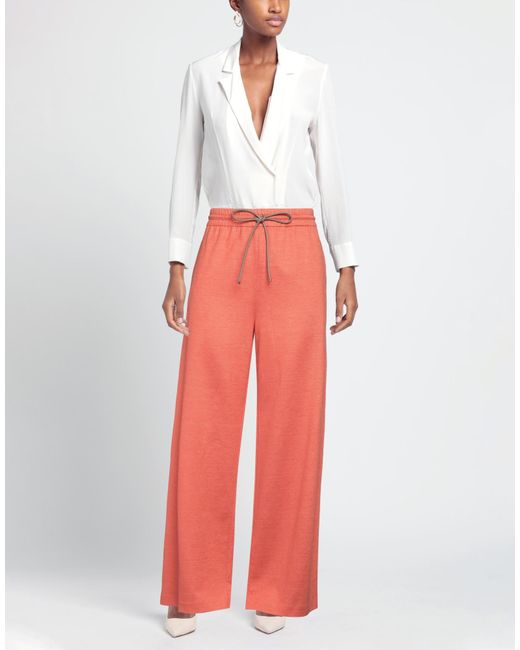 Max Mara Red Pants