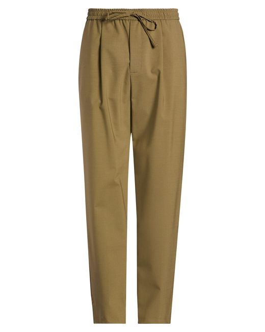 Amaranto Green Pants for men