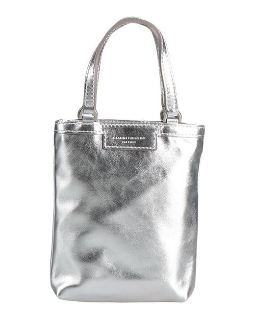 Gianni Chiarini Gray Handbag