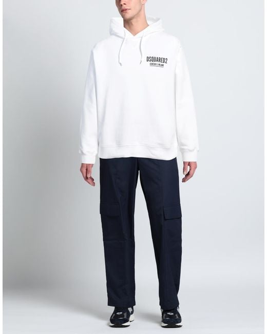DSquared² White Sweatshirt for men