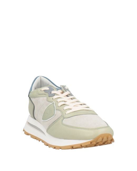 Philippe Model White Sneakers Leather for men