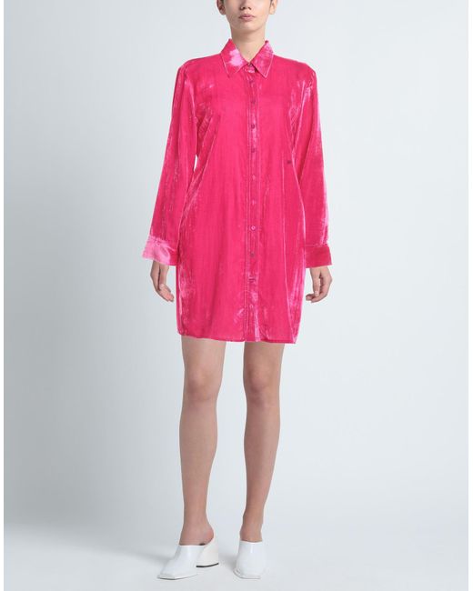 Isabelle Blanche Pink Mini-Kleid