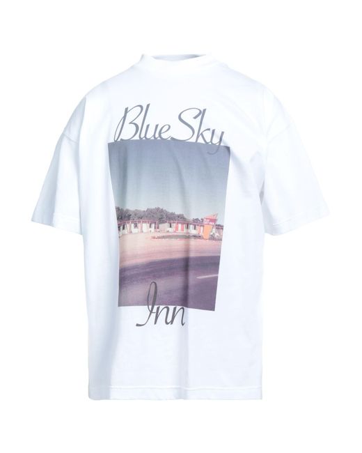 BLUE SKY INN White Sky Inn T-Shirt Cotton for men