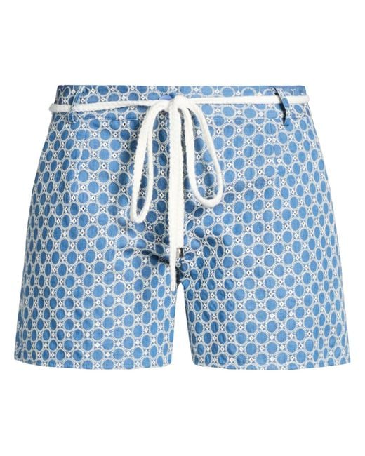 Purotatto Blue Shorts & Bermuda Shorts